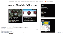 Desktop Screenshot of newbiedm.com