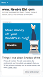 Mobile Screenshot of newbiedm.com